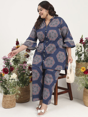 Tissu Shirt Palazzos Co-ords Set