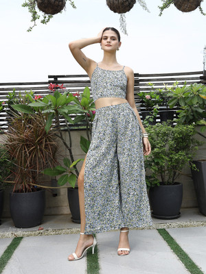 PLUSS Top Palazzos Co-ords Set