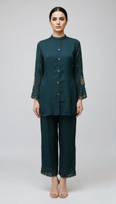 OMVASTRA Top Pant Co-ords Set