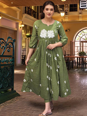 Dinaya Tunic Pant Western Set