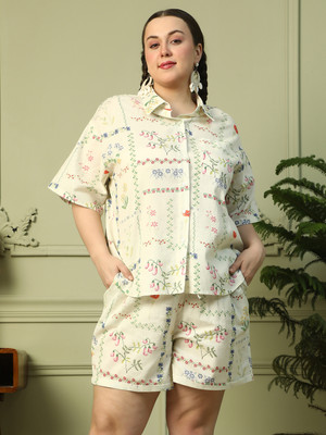 OXOLLOXO Shirt Chino Shorts Co-ords Set