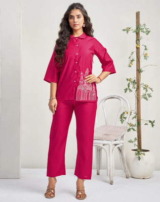 Selvia Shirt Pant Co-ords Set