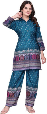 CURVVIESCRECKK Top Pant Co-ords Set