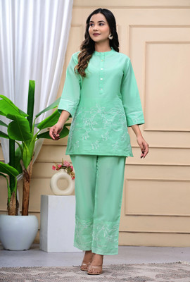 RADHA RANI CREATIUON Tunic Pant Co-ords Set