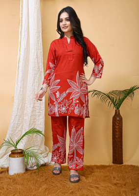 House of Shara Tunic Pant Co-ords Set
