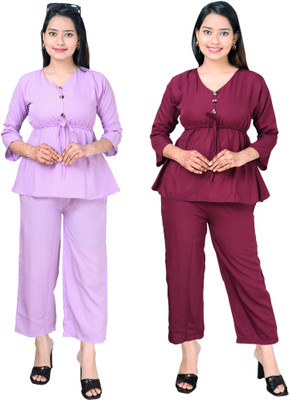 RIDE AND RULE Top Palazzos Western Set