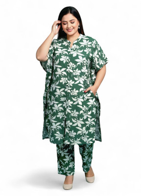 Vyominifashion Tunic Palazzos Co-ords Set