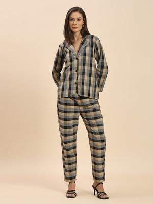 RIEKA Shirt Pant Co-ords Set