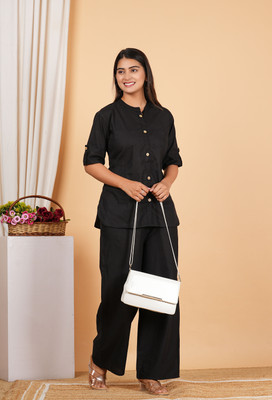 canvir Shirt Palazzos Co-ords Set