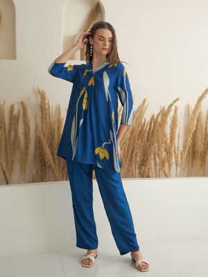 Sanskrutihomes Top Pant Co-ords Set