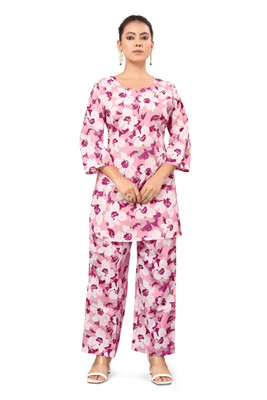 ARAHAMFASHION Top Pant Co-ords Set