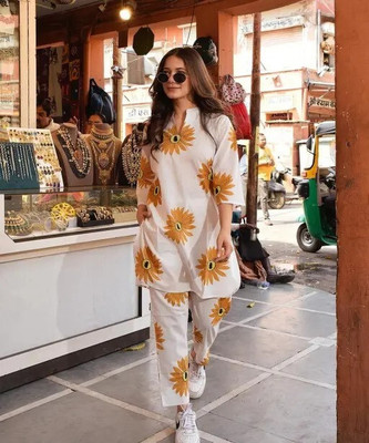 KHOYANI Top Pant Co-ords Set