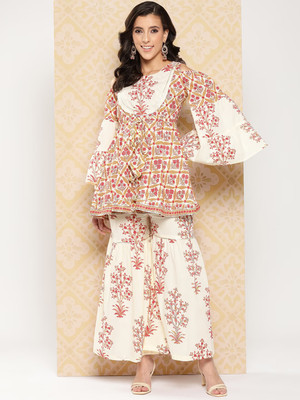 Yufta Top Palazzos Co-ords Set