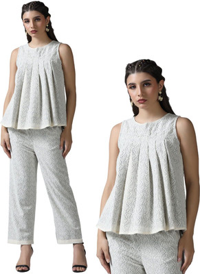 Leriya Fashion Top Pant Co-ords Set