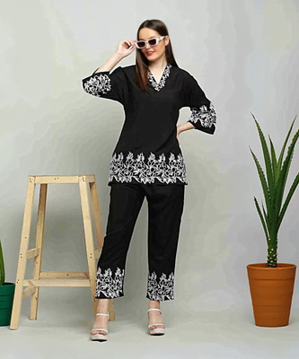 Needle Craft Top Pant Co-ords Set
