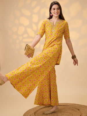 Globus Tunic Palazzos Co-ords Set