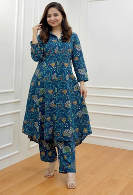 Leriya Fashion Tunic Pant Co-ords Set