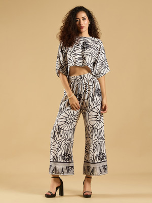 AmarAsha Top Palazzos Co-ords Set