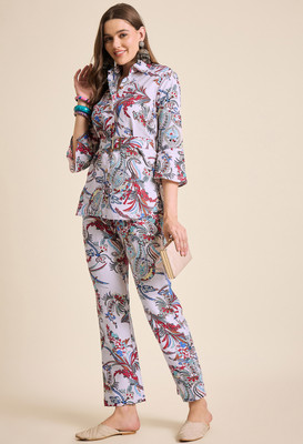 SheWill Shirt Pant Co-ords Set
