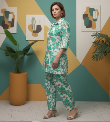ROYAL FASHION Shirt Pant Co-ords Set