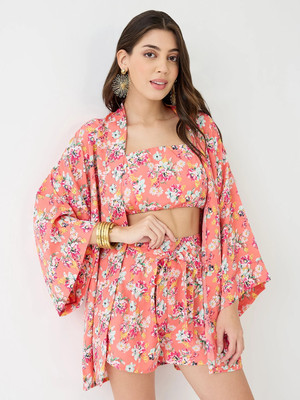 Globus Shirt Regular Shorts Co-ords Set