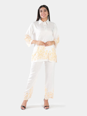 Fashionhub Shirt Palazzos Co-ords Set