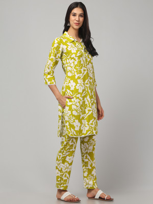 CROWNKINGGARMENTS Tunic Pant Co-ords Set