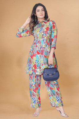 Khodal Creatoin Shirt Pant Co-ords Set