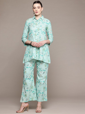 Readiprint Fashions Top Palazzos Co-ords Set