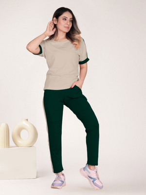 DTR FASHION Tshirt Pant Western Set