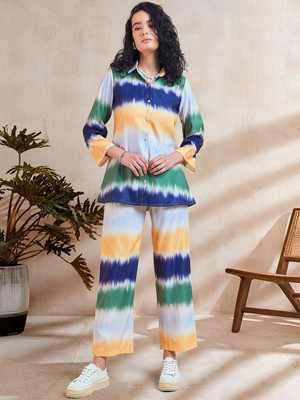 Dressberry Shirt Pant Co-ords Set