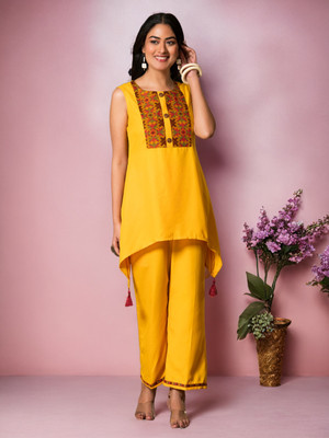 SAHASIKA Top Palazzos Co-ords Set