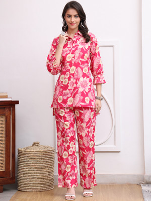 Claura Tunic Palazzos Co-ords Set