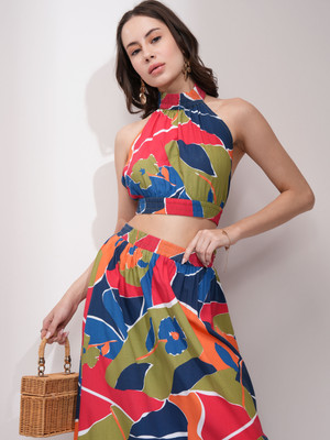 Tokyo Talkies Top Skirt Co-ords Set