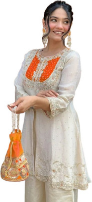 BHANSALI Tunic Palazzos Co-ords Set