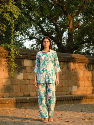 Flavia Creation Top Pant Co-ords Set