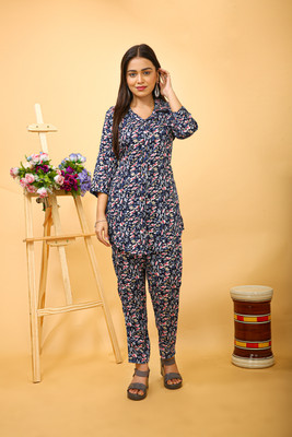 New Age Creation Shirt Pant Co-ords Set