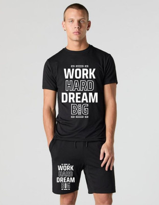 FABSTIEVE Tshirt Regular Shorts Co-ords Set