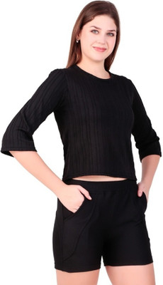 KLASY Top Chino Shorts Co-ords Set