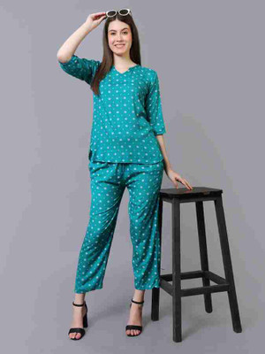 DIVYASTRI FASHION Top Pant Co-ords Set