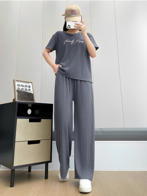 LUGRANTHA Tshirt Palazzos Co-ords Set