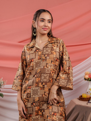 Yufta Tunic Palazzos Co-ords Set