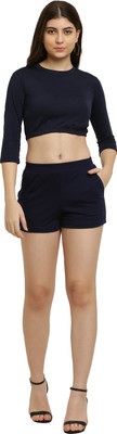 UNIVERSALS TRADERSS Top Regular Shorts Co-ords Set