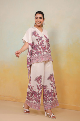 Flavia Creation Top Pant Co-ords Set