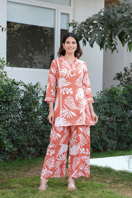 shobhit Tunic Palazzos Co-ords Set