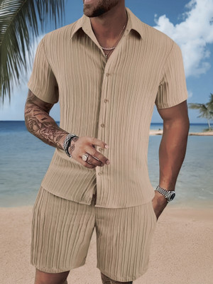 MAA UMA Shirt Regular Shorts Co-ords Set