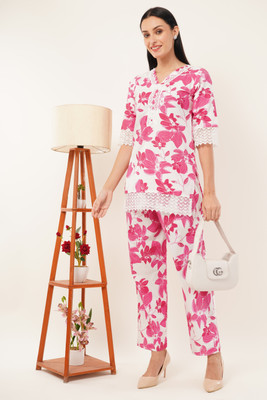 YA COLLECTION Top Palazzos Co-ords Set