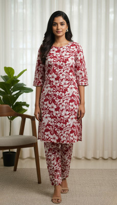 KUSHINIGHTES Top Pant Co-ords Set