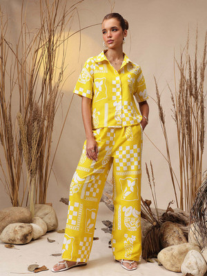 STREET 9 Shirt Pant Co-ords Set