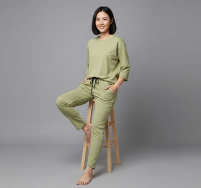 Vasan Tshirt Pant Co-ords Set